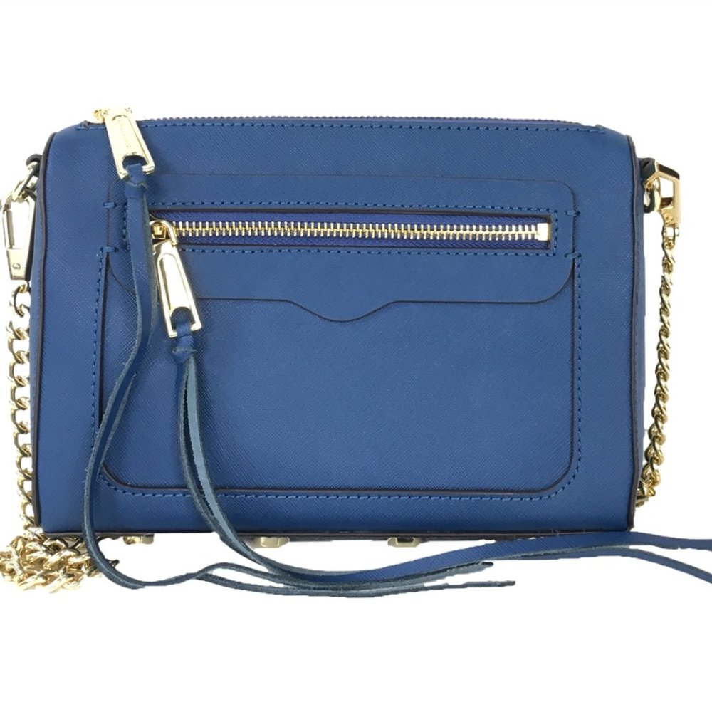 Rebecca Minkoff Baby Blue Periwinkle Avery Crossbody Bag